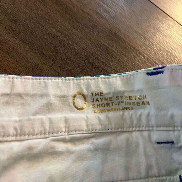 Lilly Pulitzer Blue Pattern Casual Shorts Women 0 - Picture 3 of 4